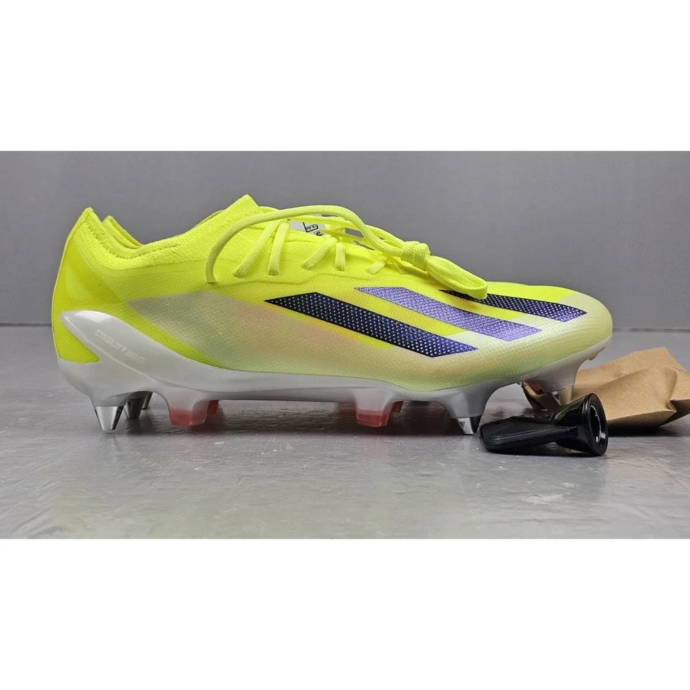 Adidas X Crazyfast.1‎ Elite Soccer Cleats Mens 7 Yellow SG IF0665 NWOB